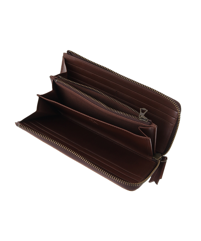 魔除け　鳥居長財布 詳細画像 ヌメ 8