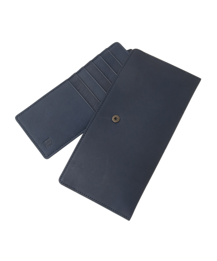 葛飾北斎 長財布カードケース付き 詳細画像 ネイビー 8