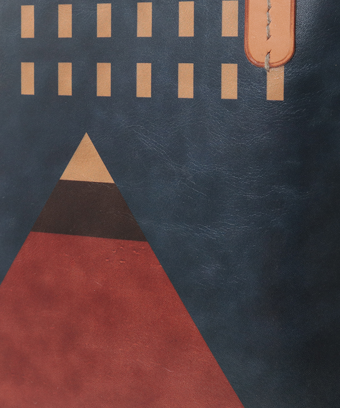 葛飾 北斎 トートバッグ 詳細画像 赤富士イラスト 8