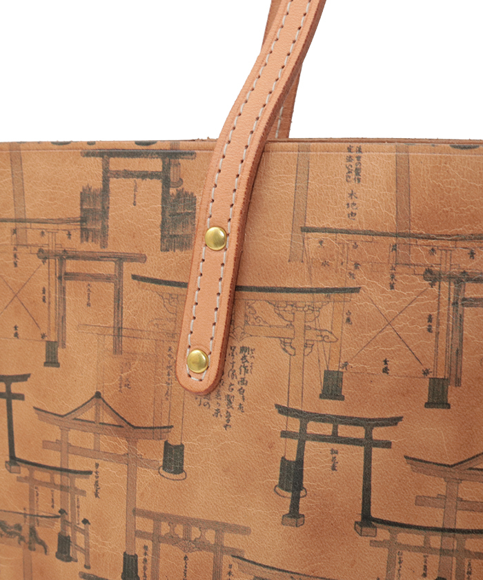 葛飾 北斎 ミニトートバッグ 詳細画像 北斎漫画　鳥居A 6