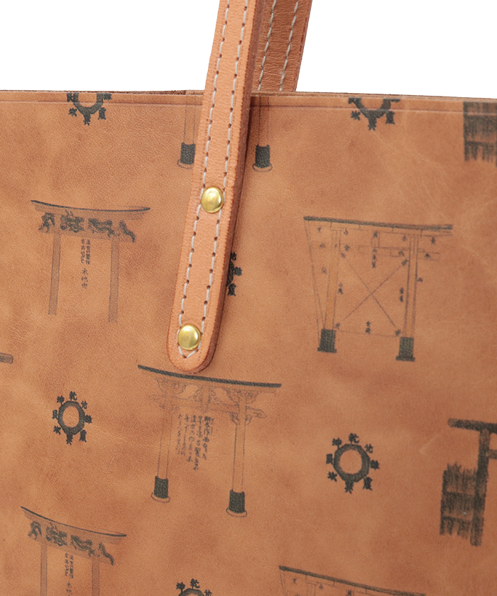 葛飾 北斎 ミニトートバッグ 詳細画像 北斎漫画　鳥居B 6