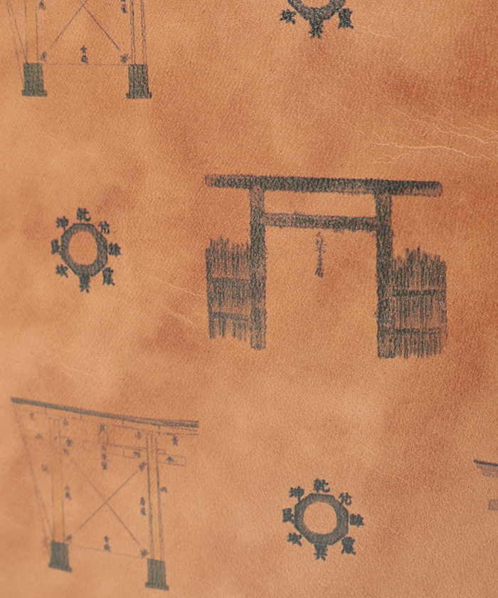 葛飾 北斎 ミニトートバッグ 詳細画像 北斎漫画　鳥居B 8